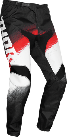 THOR Sector Vapor Pants - Red/Black