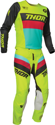 THOR Youth Pulse Racer Jersey - Acid/Black