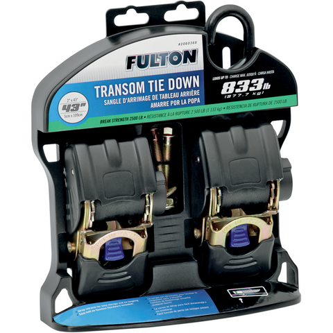 FULTON PERFORMANCE Tie-Down Retractor - 2 x 43" 2060366