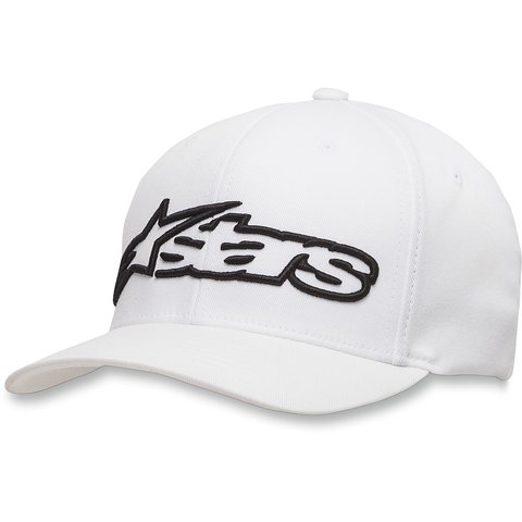 ALPINESTARS (CASUALS) Blaze Baseball Flexfit® Cap - White/Black
