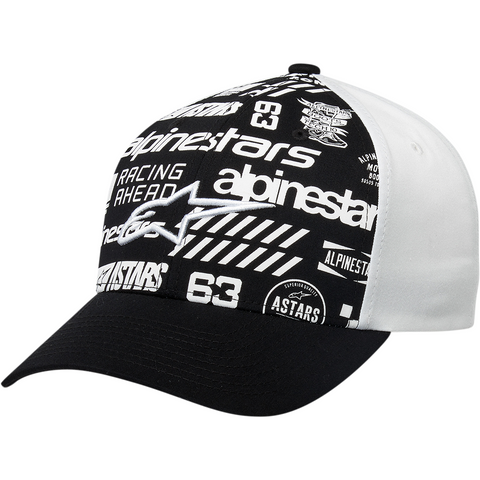 ALPINESTARS (CASUALS) Chaos Hat - Black/White
