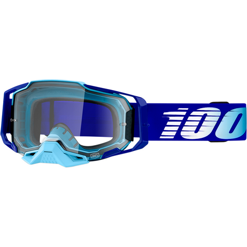100% Armega Goggles - Royal - Clear 50700-360-02 - Trailhead Powersports a Mines and Meadows, LLC Company