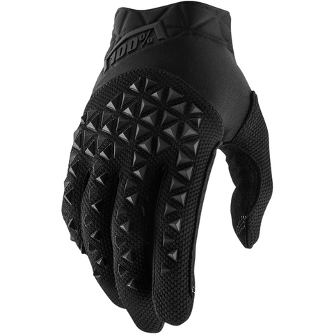 100% Airmatic Gloves - Black/Gray