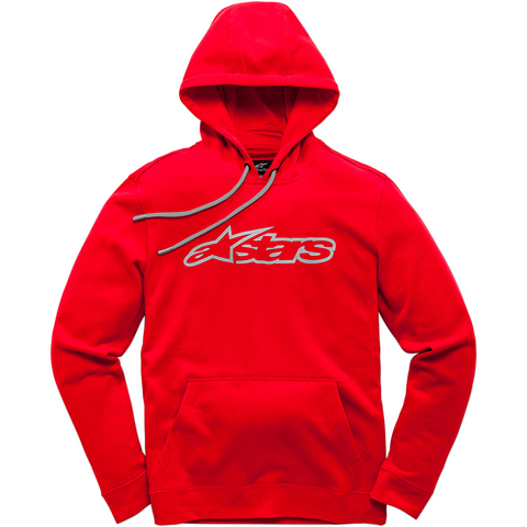 ALPINESTARS (CASUALS) Blaze Hoodie - Red/Gray