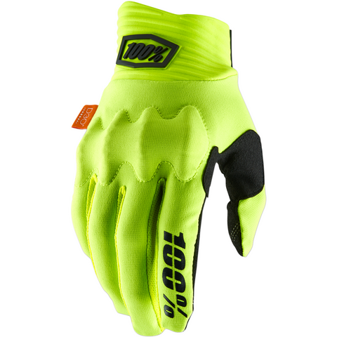100% Cognito Glove - Fluo Yellow/Black