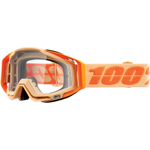 100% Racecraft Goggles - Sahara - Clear Lens 50100-334-02 - Trailhead Powersports a Mines and Meadows, LLC Company