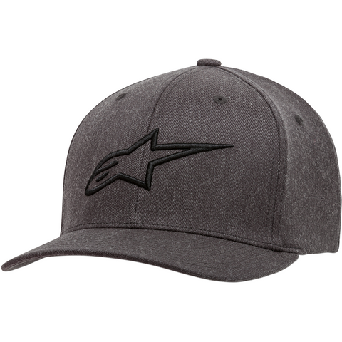 ALPINESTARS (CASUALS) Ageless Hat- Curved Bill - Charcoal/ Black