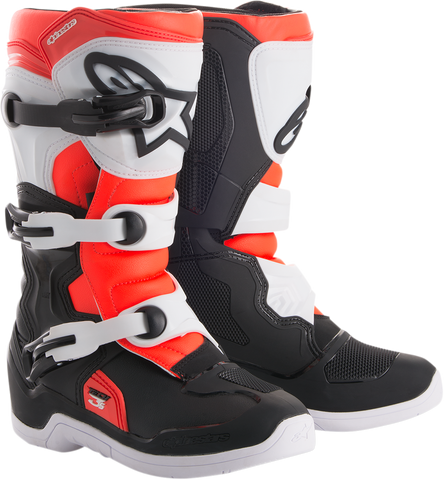 ALPINESTARS(MX) Tech 3S Boots - Black/White/Red