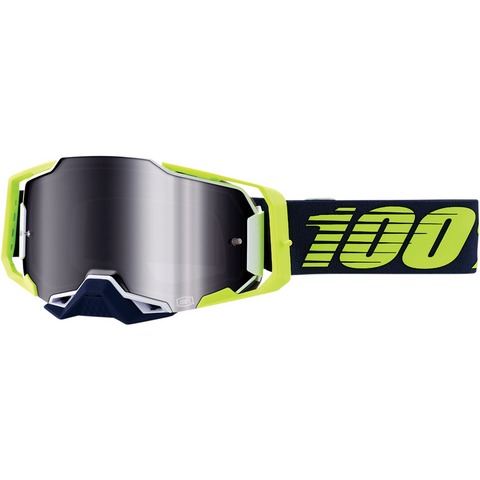 100% Armega Goggles - Deker - Silver Mirror 50721-252-08 - Trailhead Powersports a Mines and Meadows, LLC Company