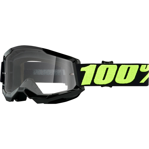 100% Strata 2 Goggles - Upsol - Clear 50421-101-11 - Trailhead Powersports a Mines and Meadows, LLC Company
