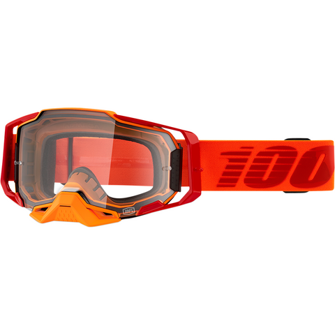 100% Armega Goggles - Litkit - Clear 50700-354-02 - Trailhead Powersports a Mines and Meadows, LLC Company