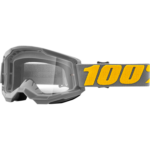 100% Strata 2 Goggles - Izipizi - Clear 50421-101-07 - Trailhead Powersports a Mines and Meadows, LLC Company