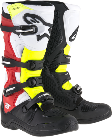 ALPINESTARS(MX) Tech 5 Boots - Black/Red/Yellow
