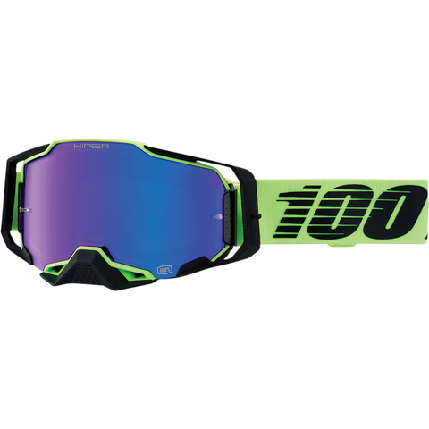 100% Armega Goggles - Uruma - HiPER Blue 50721-407-01 - Trailhead Powersports a Mines and Meadows, LLC Company