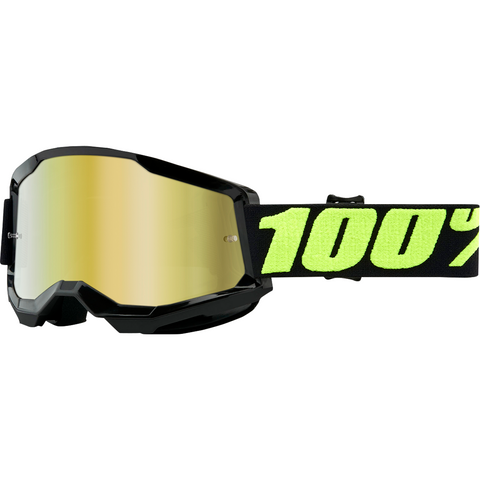 100% Strata 2 Goggles - Upsol - Gold Mirror 50421-259-11 - Trailhead Powersports a Mines and Meadows, LLC Company