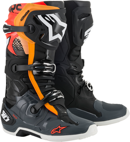 ALPINESTARS(MX) Tech 10 Boots - Black/Gray/Orange