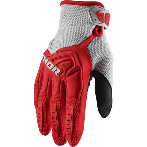 THOR Spectrum Gloves - Red/Gray