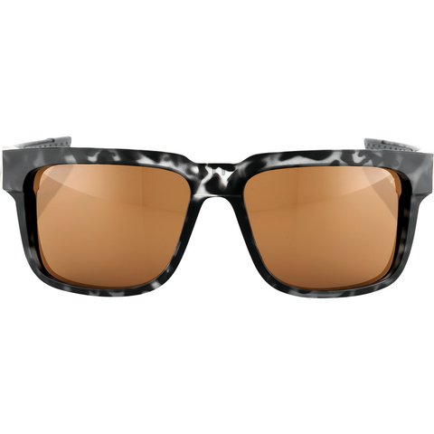100% Type-S Sunglasses - Black Havana - Bronze 61032-259-73