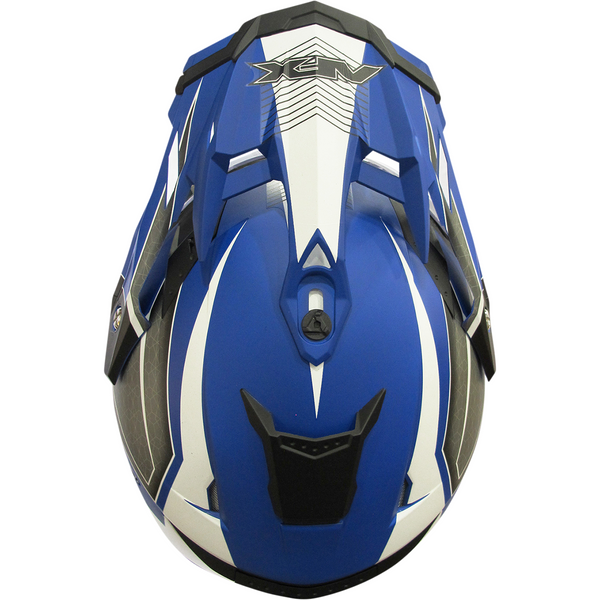 afx motorcycle helmet blue edge AFX FX-41 Helmet - Range