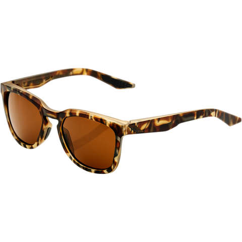 100% Hudson Sunglasses - Havana - Bronze 61028-089-73