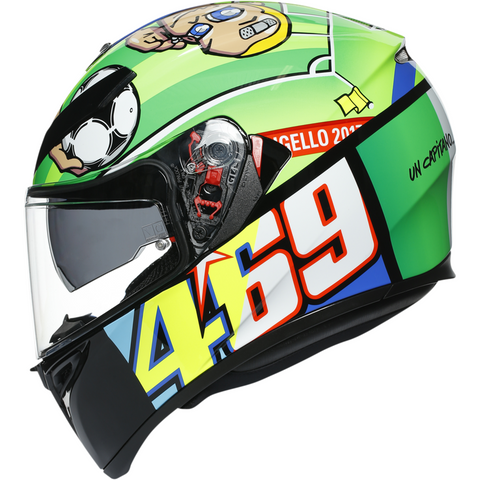 AGV K3 SV Helmet - Rossi Mugello 2017