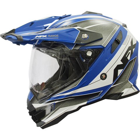 AFX FX-41 Helmet - Range - Matte Blue
