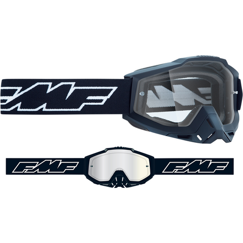FMF VISION PowerBomb OTG Goggles - Rocket - Black - Clear F-50204-101-01