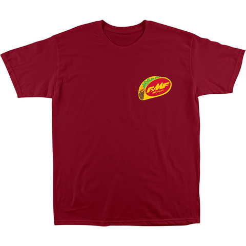 FMF APPAREL Taco Tuesday T-Shirt - Burgundy