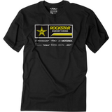 FACTORY EFFEX-APPAREL Rockstar 21 Racewear T-Shirt - Black