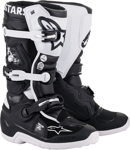 ALPINESTARS(MX) Youth Limited Edition Tech 7 Dialed Boots - Black/White