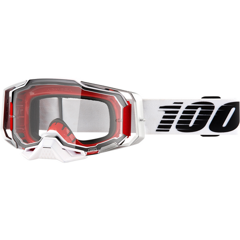 100% Armega Goggles - Lightsaber - Clear 50700-355-02 - Trailhead Powersports a Mines and Meadows, LLC Company