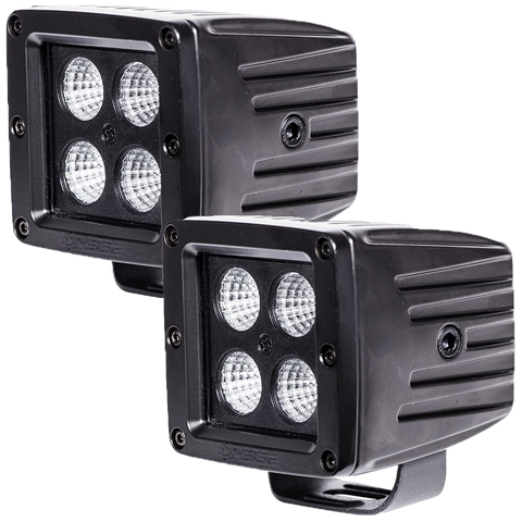 Heise 3" 4 LED Cube Flood Light (Blackout Series 2 Light Kit)