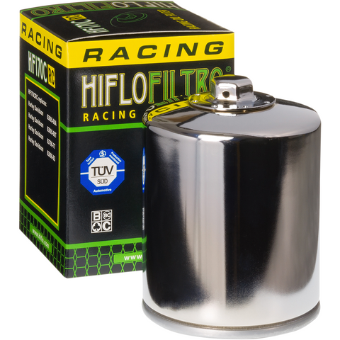HIFLOFILTRO Performance Oil Filter - Chrome HF170CRC