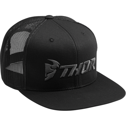 THOR Trucker Snapback Hat - Black/Gray