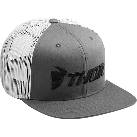 THOR Trucker Snapback Hat - Gray/White