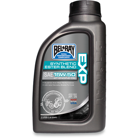 BEL-RAY EXP Synthetic Blend 4T Oil - 15W50 - 1 L 99130-B1LW