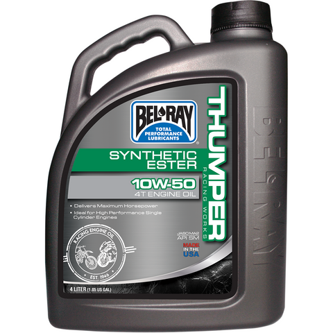 BEL-RAY Thumper Synthetic Oil  10W-50 - 4 L 99550-B4LW