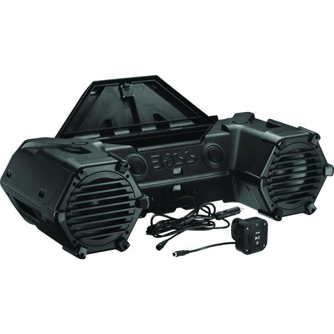 BOSS AUDIO 8" RACK MOUNT BLUETOOTH LED LIGHTBAR W/CONTROL - Trailhead Powersports a Mines and Meadows, LLC Company