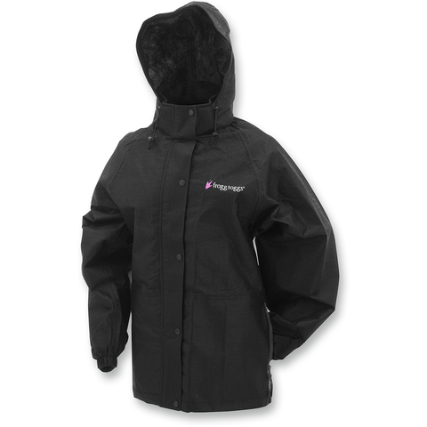 FROGG TOGGS Women's Pro Action Rain Jacket - Black