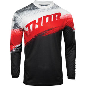 THOR Sector Vapor Jersey - Red/Black
