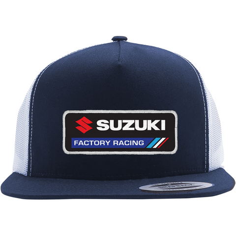 FACTORY EFFEX-APPAREL Suzuki Factory Hat - Navy/White