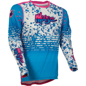MOOSE RACING SOFT-GOODS Agroid Jersey - Blue/Pink/White