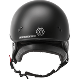 GMAX HH-65 Half Helmet Naked Matte Black