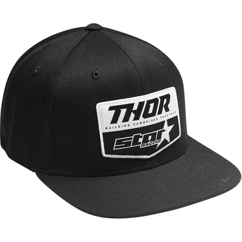THOR Star Racing Chevron Hat - Black
