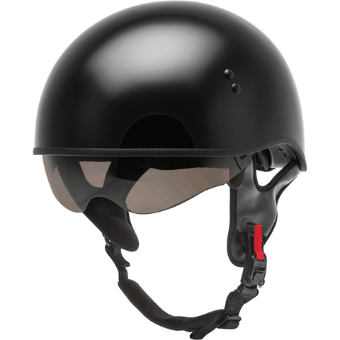 GMAX HH-65 Half Helmet Naked Black