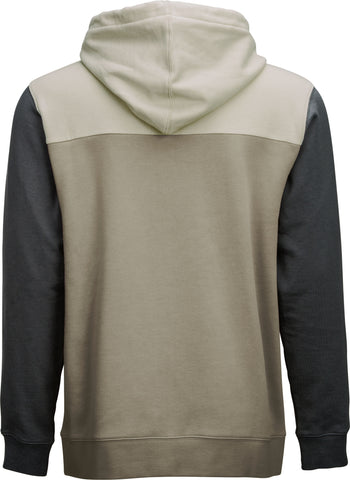 Horizontal Zip Up Hoodie