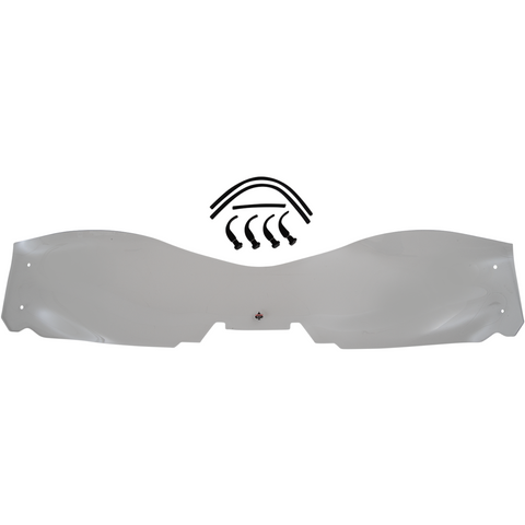 KLOCK WERKS Flare Windshield - Clear - 2019-2020 Honda Talon KW05-01-0567-C