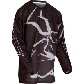 MOOSE RACING SOFT-GOODS Youth Agroid™ Mesh Jersey - Black/Gray