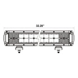 LED Bar 32" Dual Row - Trailhead Powersports a Mines and Meadows, LLC Company