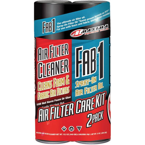 Air Filter Maintenance Care Kit 2-pk